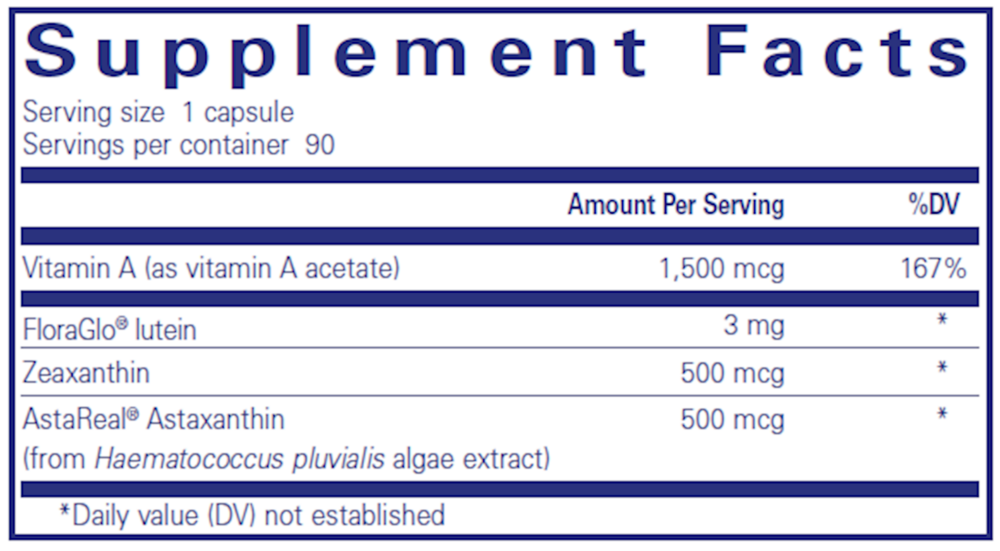 Pure Encapsulations Vitamin A + Carotenoids - Image 3