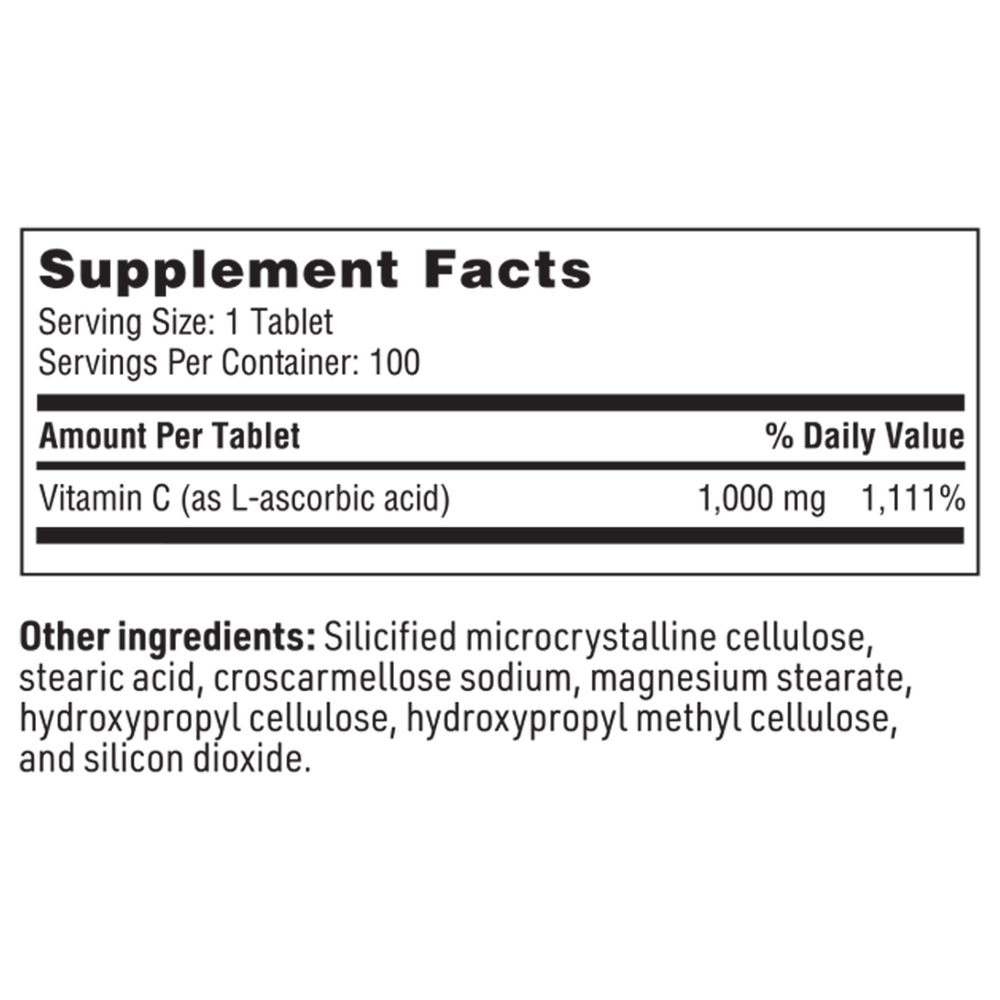 Klaire Labs/SFI Health Vitamin C 1000mg - Image 3