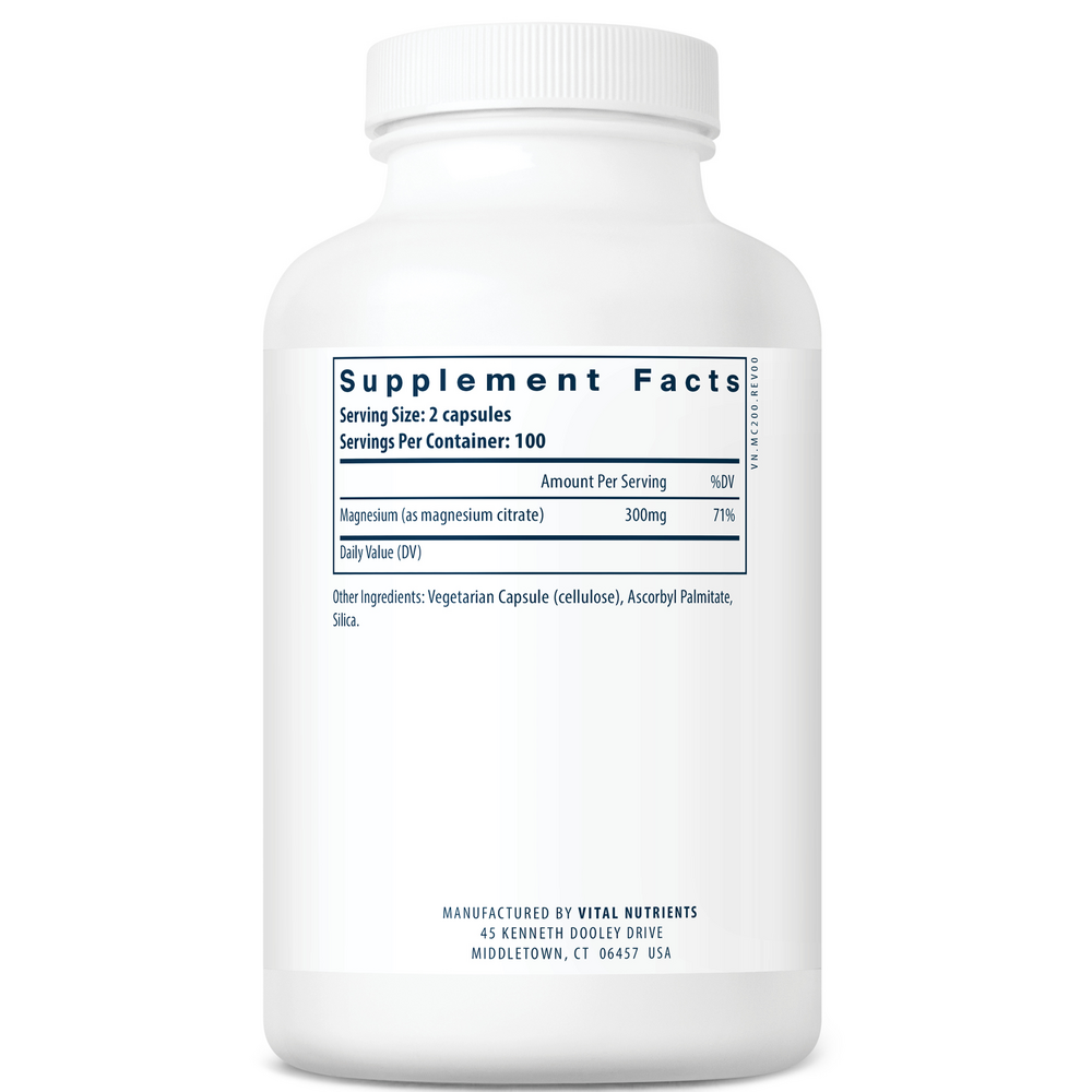 Vital Nutrients Magnesium Citrate 150mg - Image 6