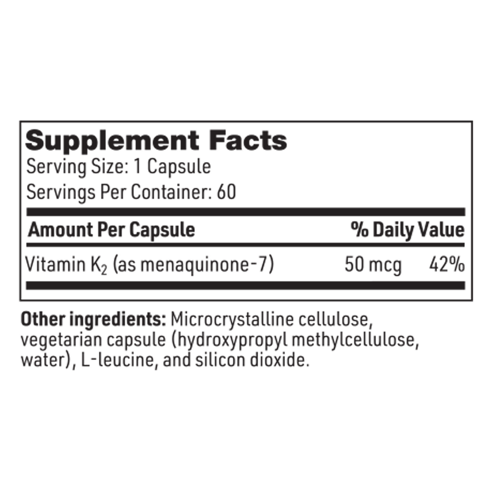 Klaire Labs/SFI Health Vitamin K2 - Image 3