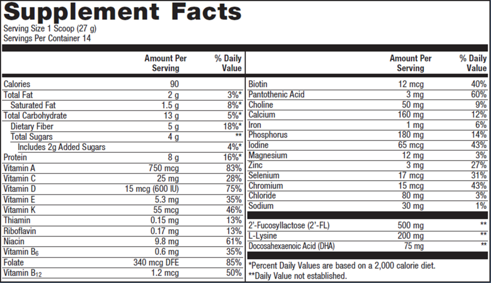 Metagenics MetaKids™ Nutrition Powder, Vanilla - Image 3
