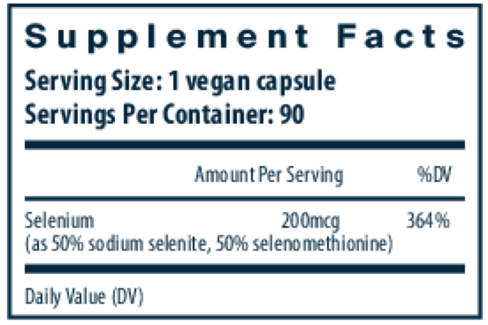 Vital Nutrients Selenium 200mcg - Image 3