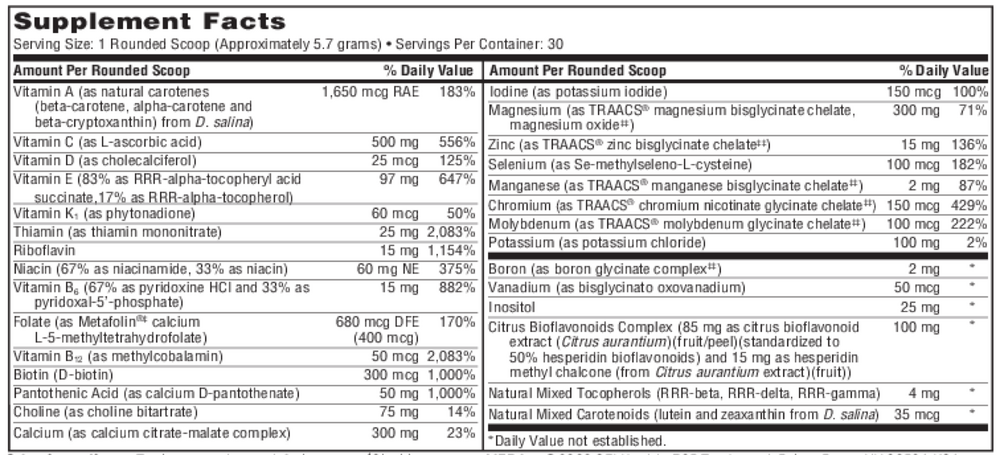 Klaire Labs/SFI Health VitaSpectrum Tropical (5.8oz) - Image 3