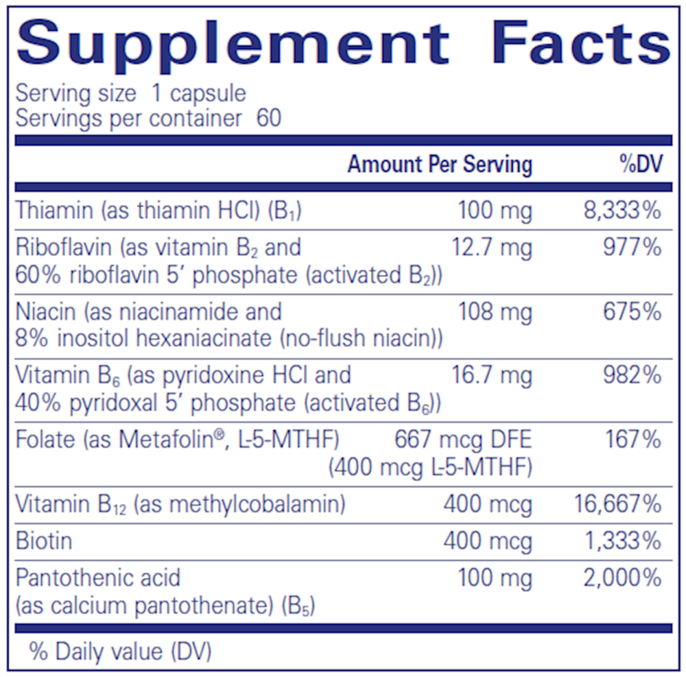 Pure Encapsulations B-Complex Plus - Image 3