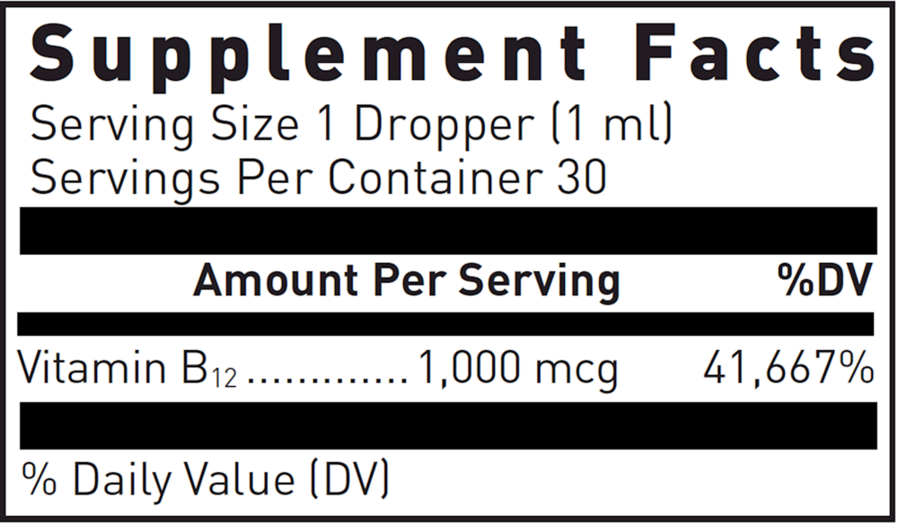 Douglas Labs Liquid B12 - Image 3