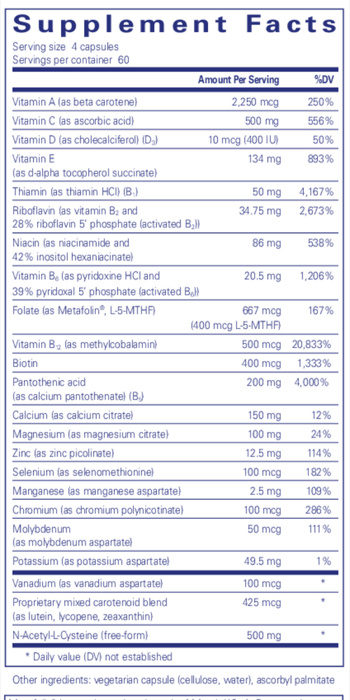 Pure Encapsulations Nutrient 950® with NAC - Image 3