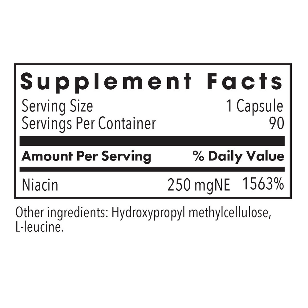 Allergy Research Group Niacin (Vit B3) - Image 3