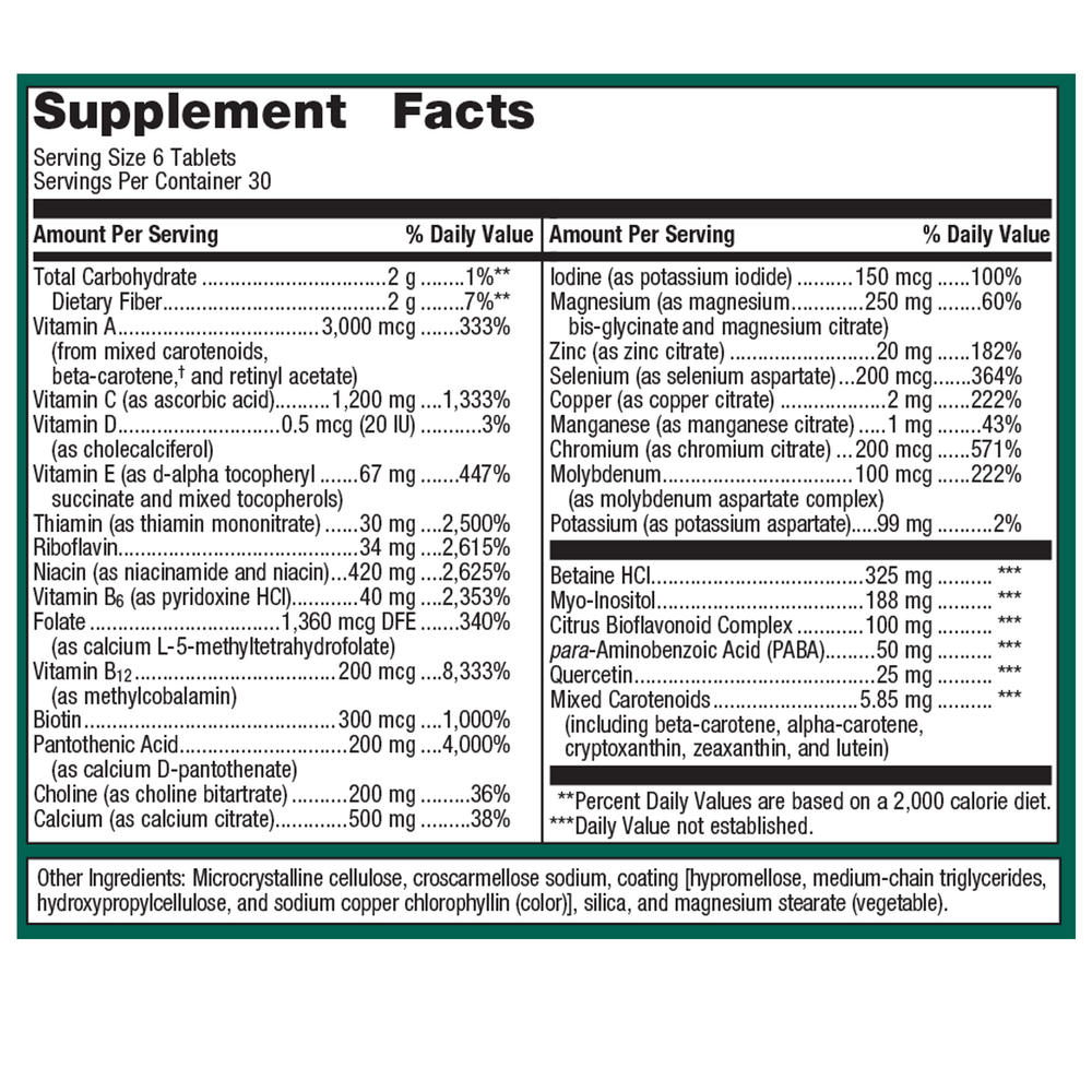 Metagenics Multigenics® Multivitamin - Image 3