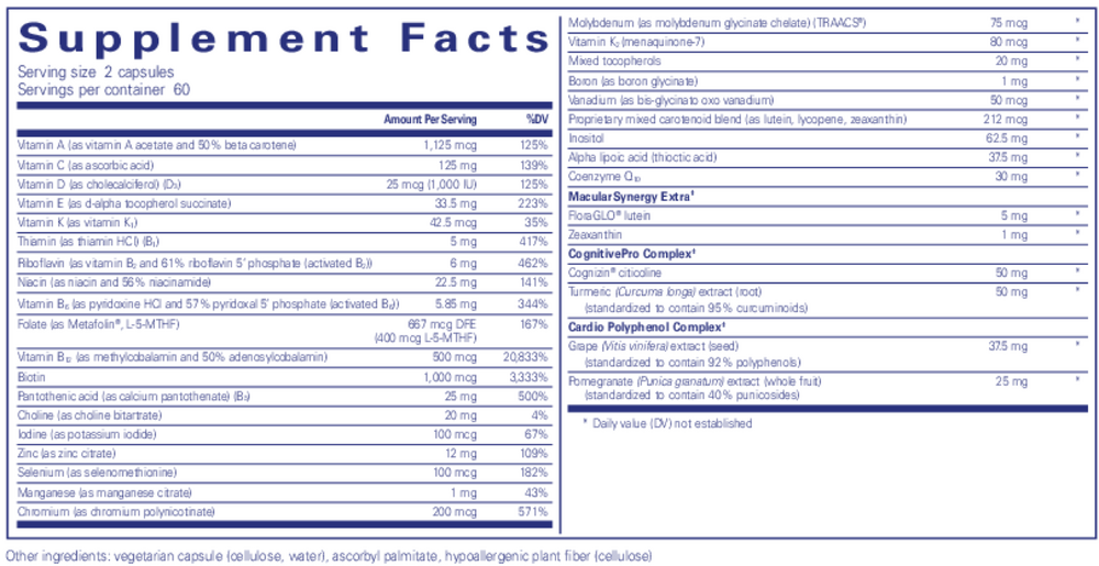 Pure Encapsulations Longevity Nutrients - Image 3