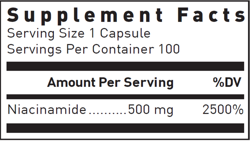 Douglas Labs Niacinamide 500mg - Image 3