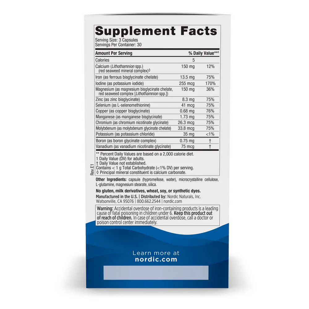 Nordic Naturals Multi Minerals - Image 3