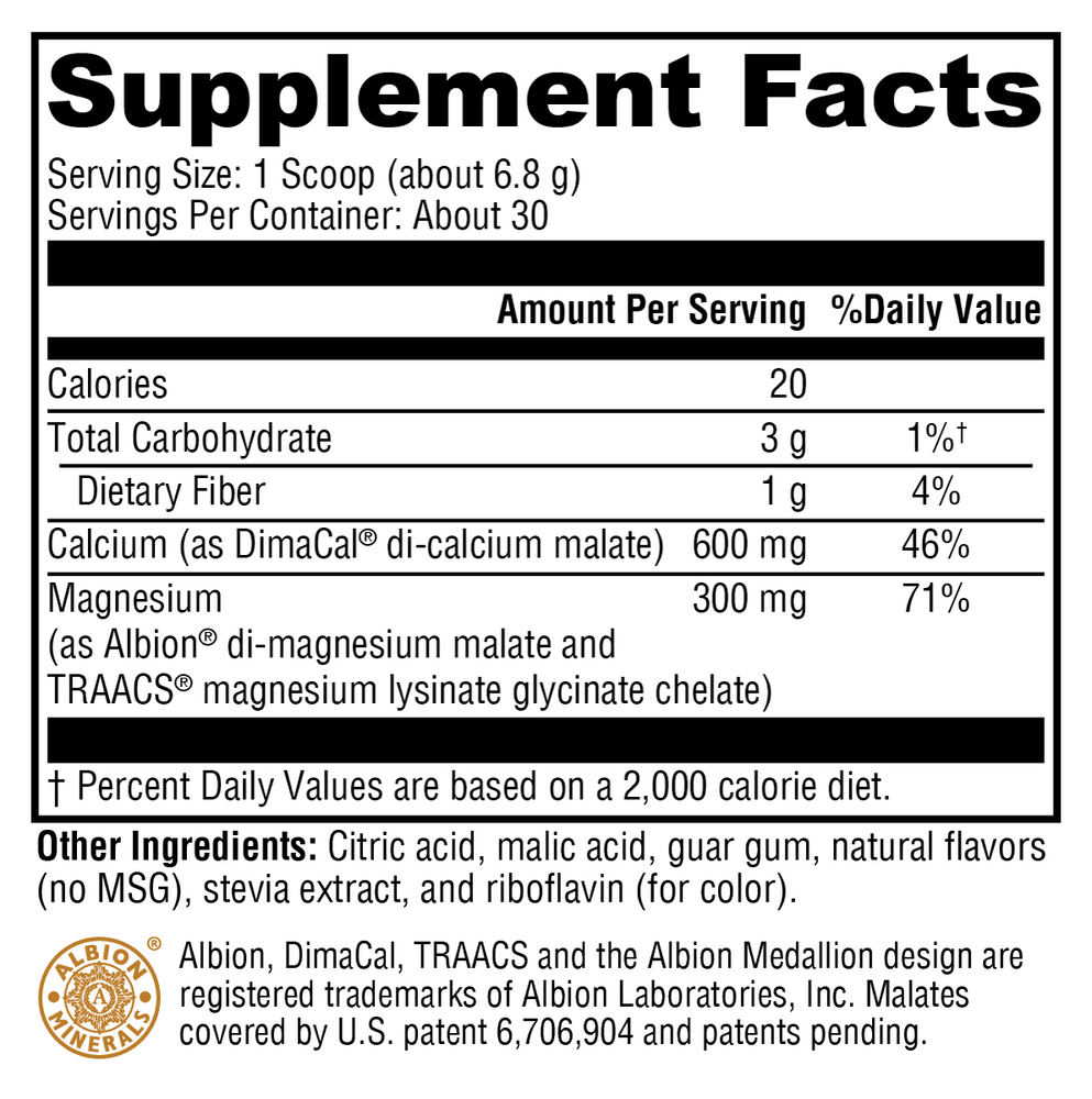XYMOGEN OptiMag (Magnesium) Plus Calcium Pear - Image 3
