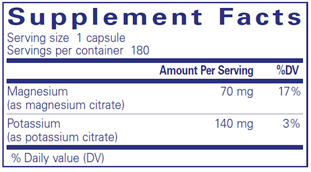 Pure Encapsulations Potassium Magn (Cit) - Image 3