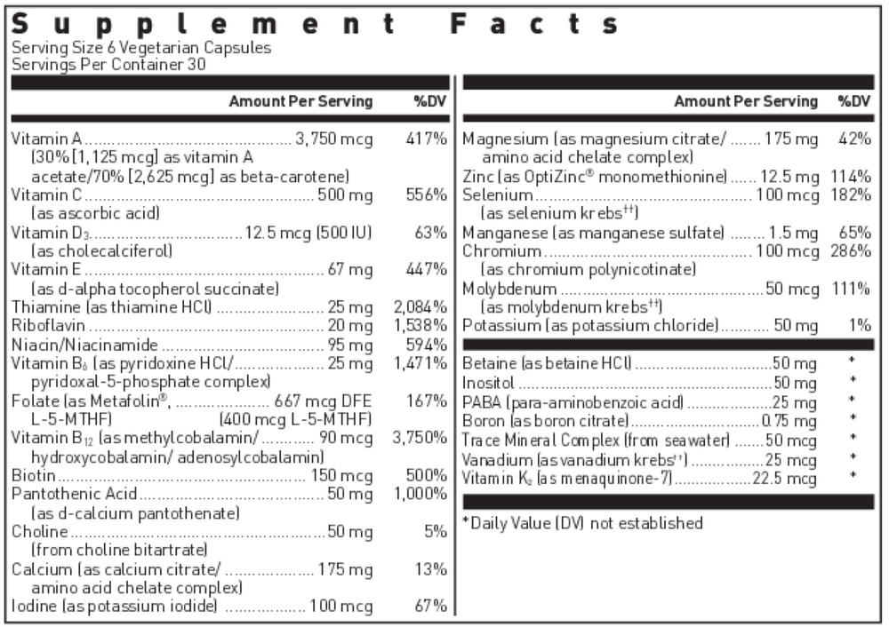 Douglas Labs Ultra Preventive III Capsules - Image 3