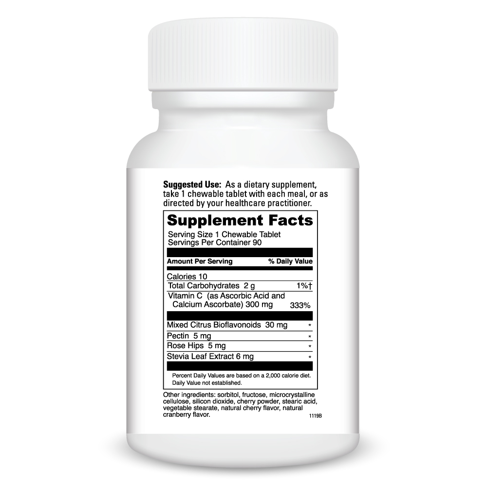 DaVinci Labs Chewable C-300mg Cherry - Image 3