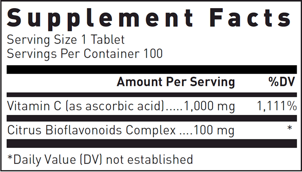 Douglas Labs Natural C 1000mg - Image 3
