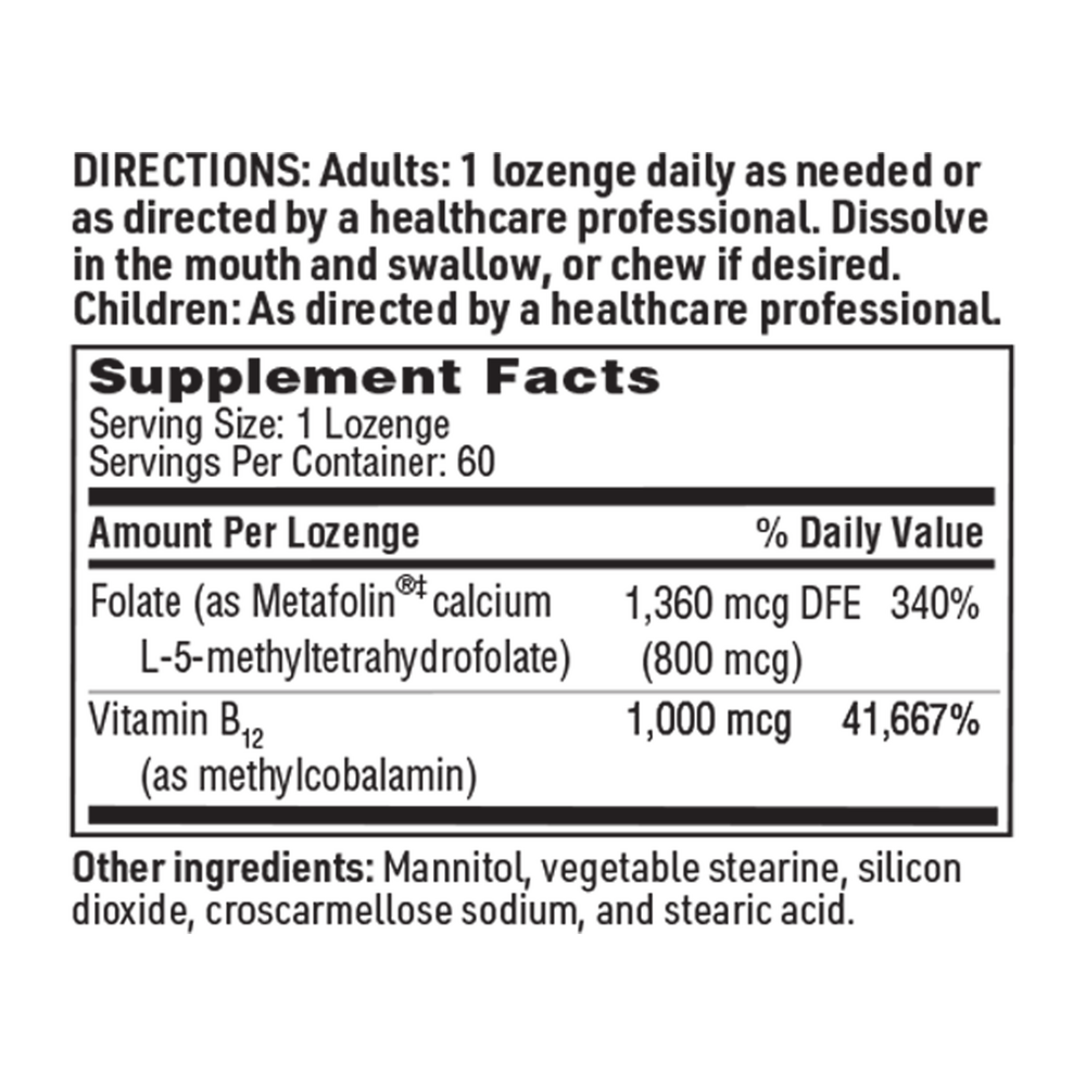 Klaire Labs/SFI Health Active B12-Folate - Image 3