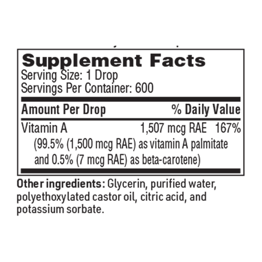 Klaire Labs/SFI Health Micellized Vitamin A - Image 3