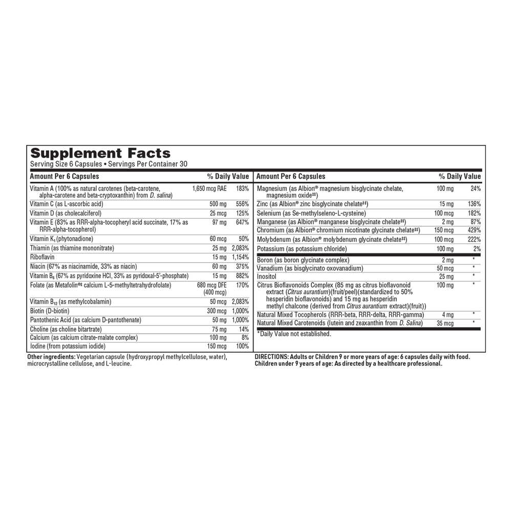 Klaire Labs/SFI Health VitaSpectrum® Capsules - Image 3