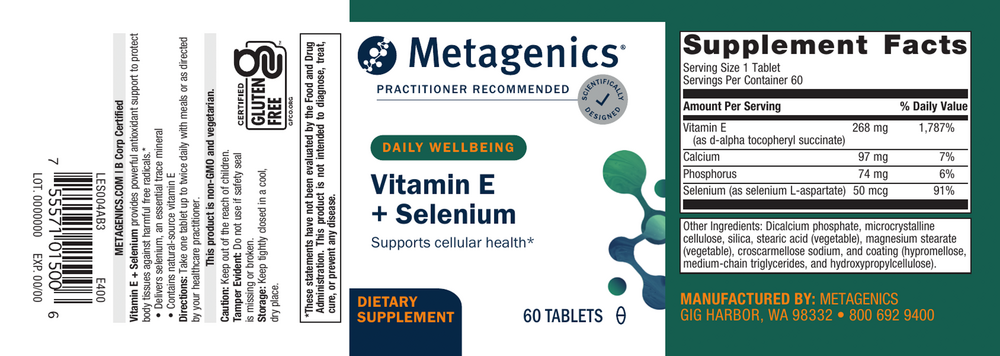 Metagenics E-400 Selenium™ - Image 3