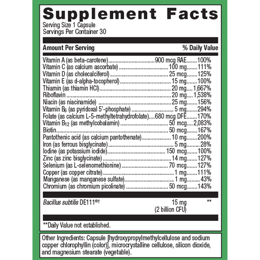 Metagenics UltraFlora Probiotic + Multivitamin - Image 3