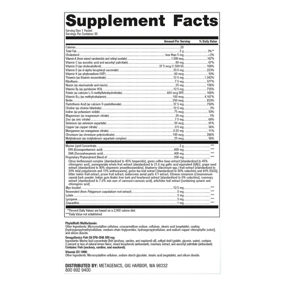 Metagenics Wellness Essentials® - Image 3