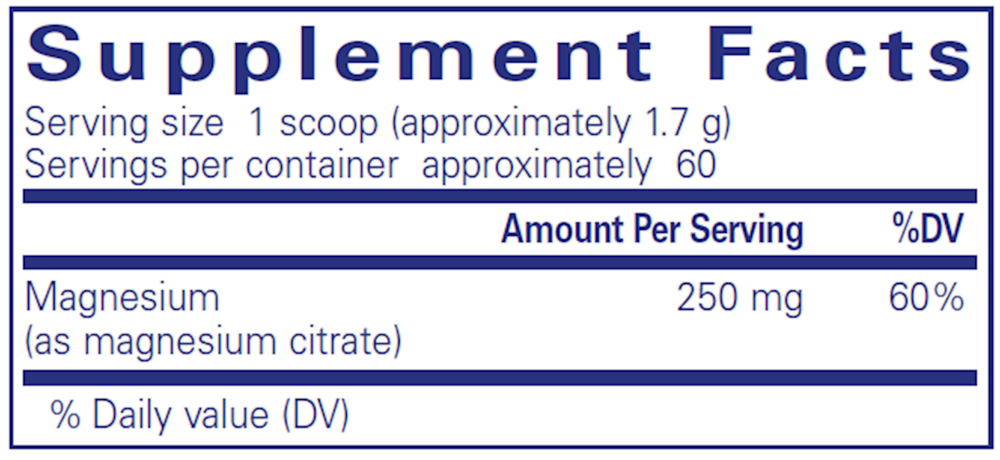 Pure Encapsulations Magnesium Powder - Image 3