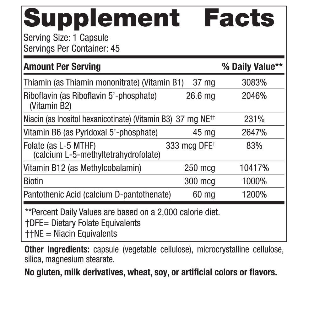 Nordic Naturals Vitamin B Complex - Image 3