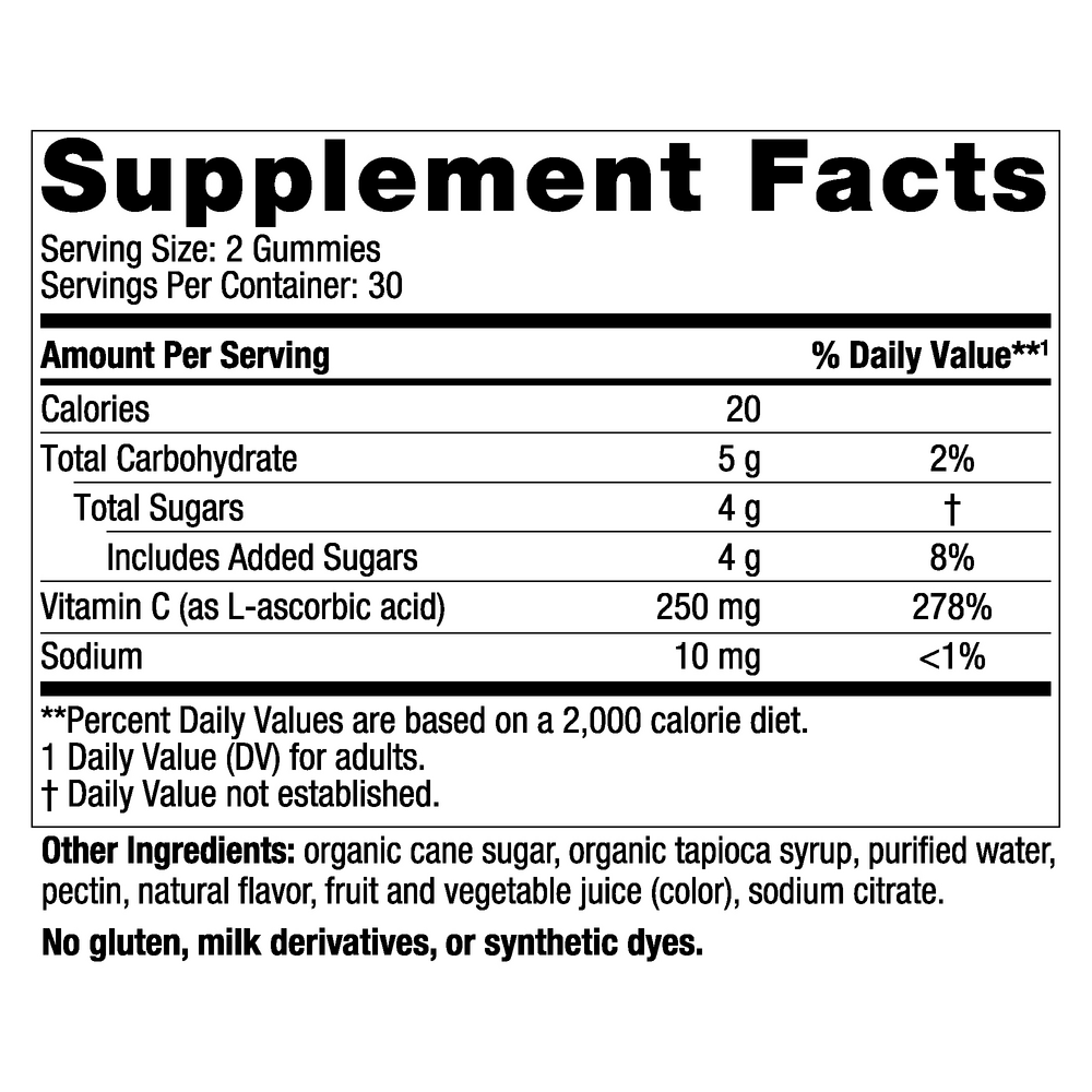 Nordic Naturals Vitamin C Gummies - Image 3