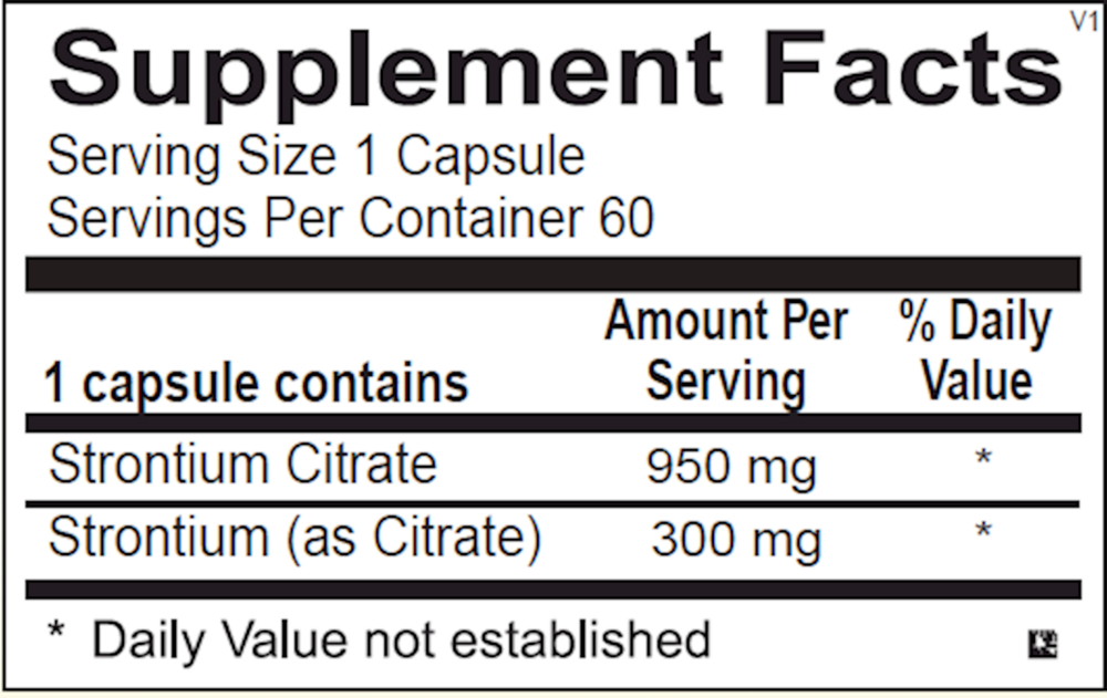 Ortho Molecular Products Strontium - Image 3