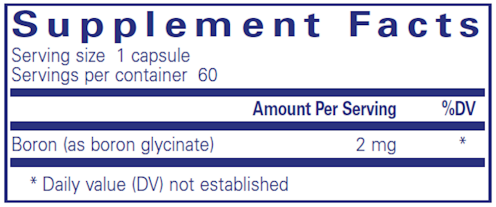 Pure Encapsulations Boron (Glycinate) - Image 3