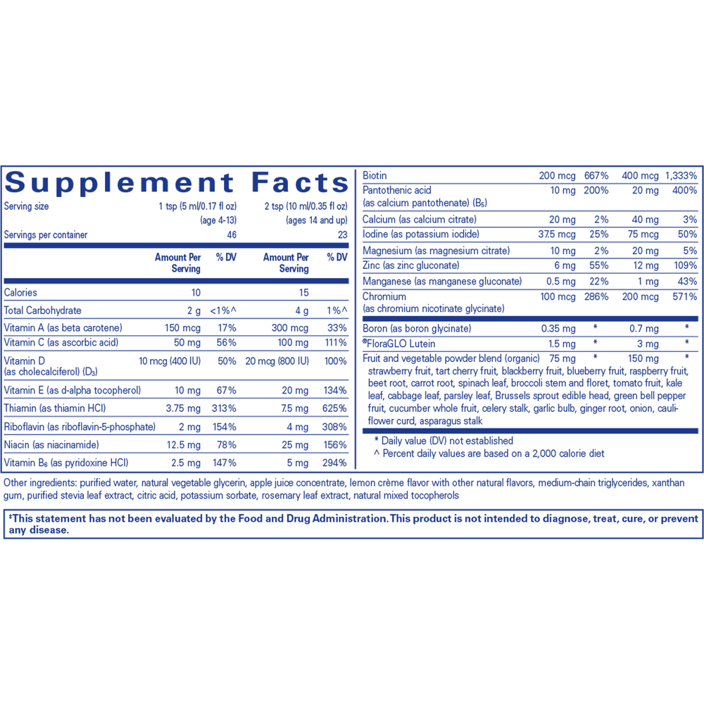 Pure Encapsulations LiquiNutrients - Image 3