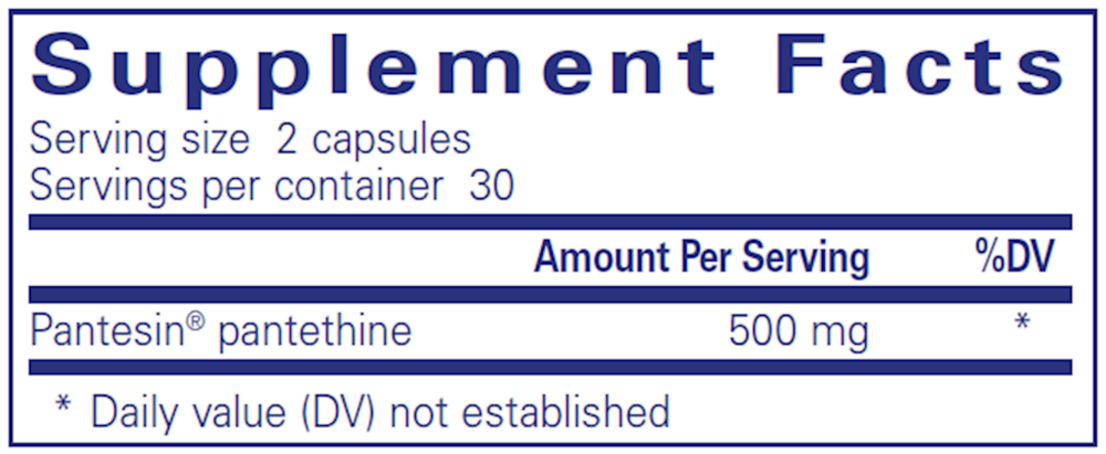 Pure Encapsulations Pantethine - Image 3