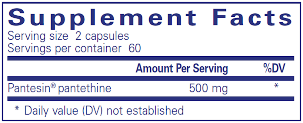 Pure Encapsulations Pantethine - Image 6