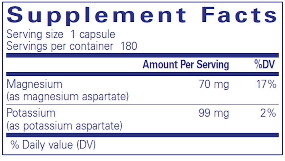 Pure Encapsulations Potassium Mag (Asp) - Image 6