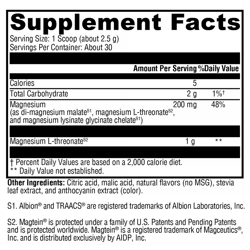XYMOGEN OptiMag Neuro (Magnesium) Mixed Berry - Image 3