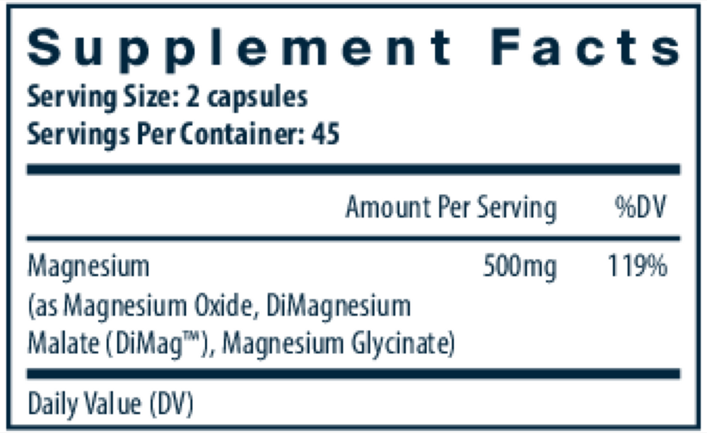Vital Nutrients Triple Magnesium Complex - Image 3