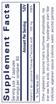 Pure Encapsulations Liposomal Vitamin C - Image 3