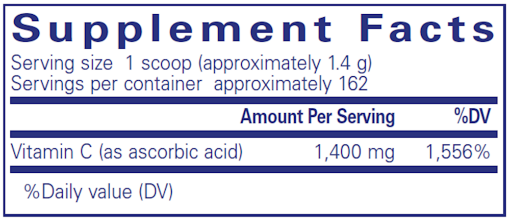 Pure Encapsulations Ascorbic Acid powder - Image 3