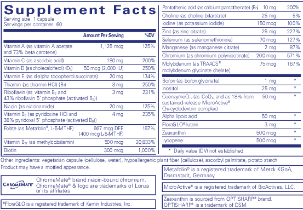 Pure Encapsulations O.N.E. Multivitamin - Image 6