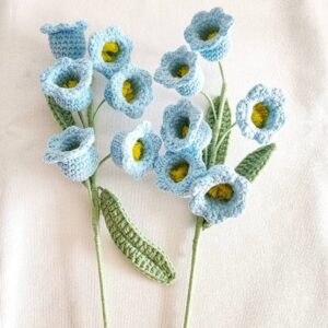 Crochet Lily Of The Valley: Blue