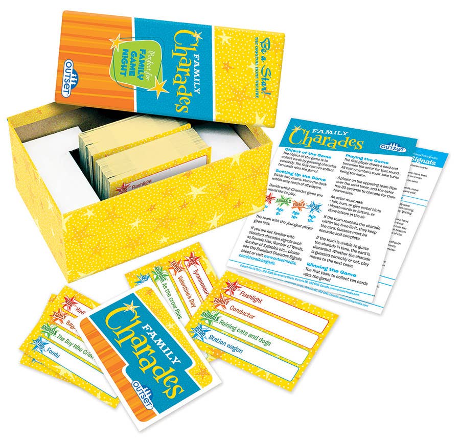 Family Charades Retro Design - Perfect for Family Game Night - Image 3