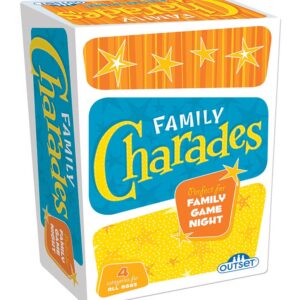 Family Charades Retro Design - Perfect for Family Game Night