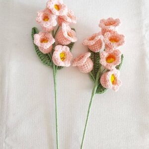 Crochet Lily Of The Valley: Pink