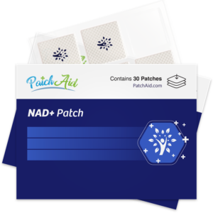 NAD+ Patch - Easy Daily Wellness & Self-Care: 12-Pack with Display Case