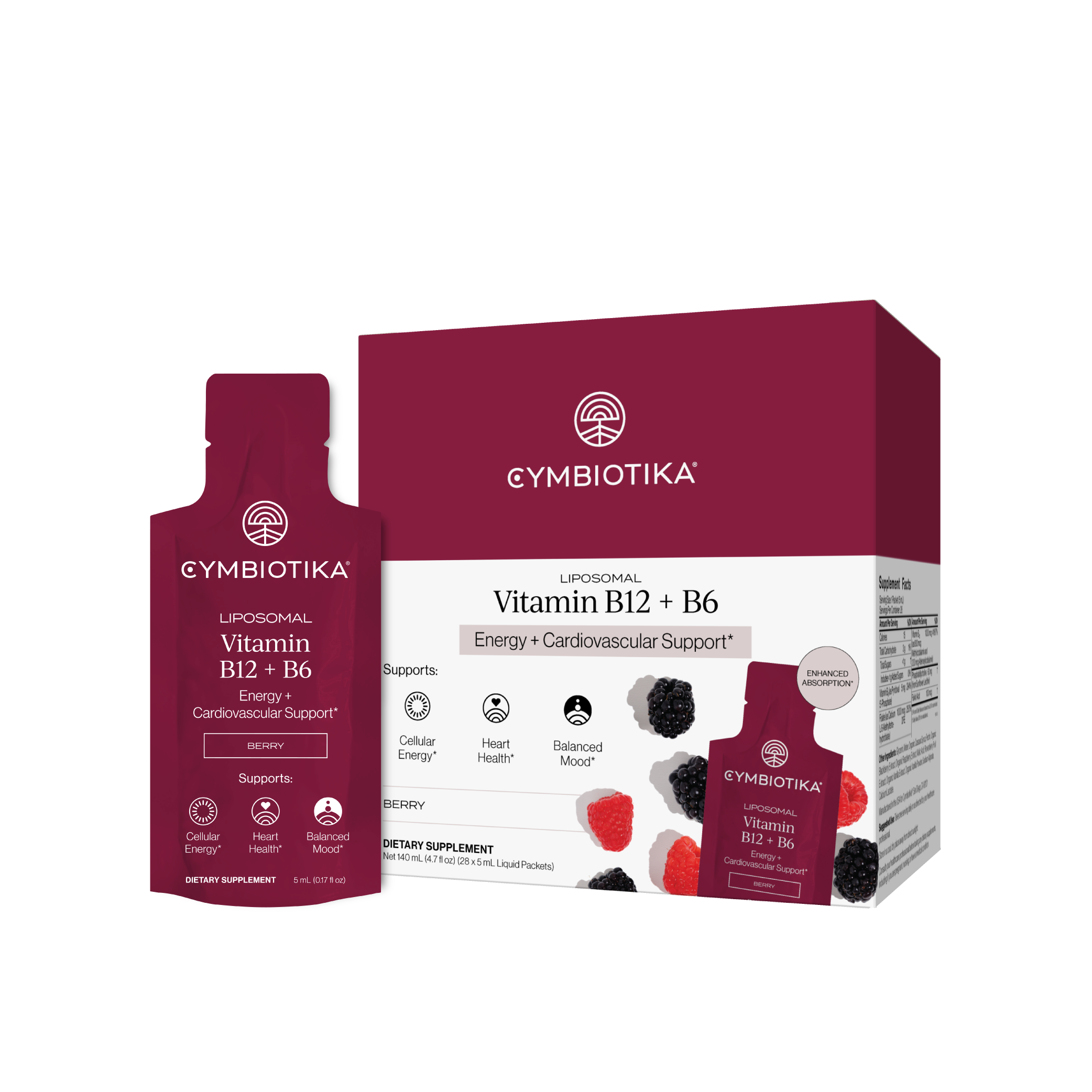 Liposomal Vitamin B12 + B6