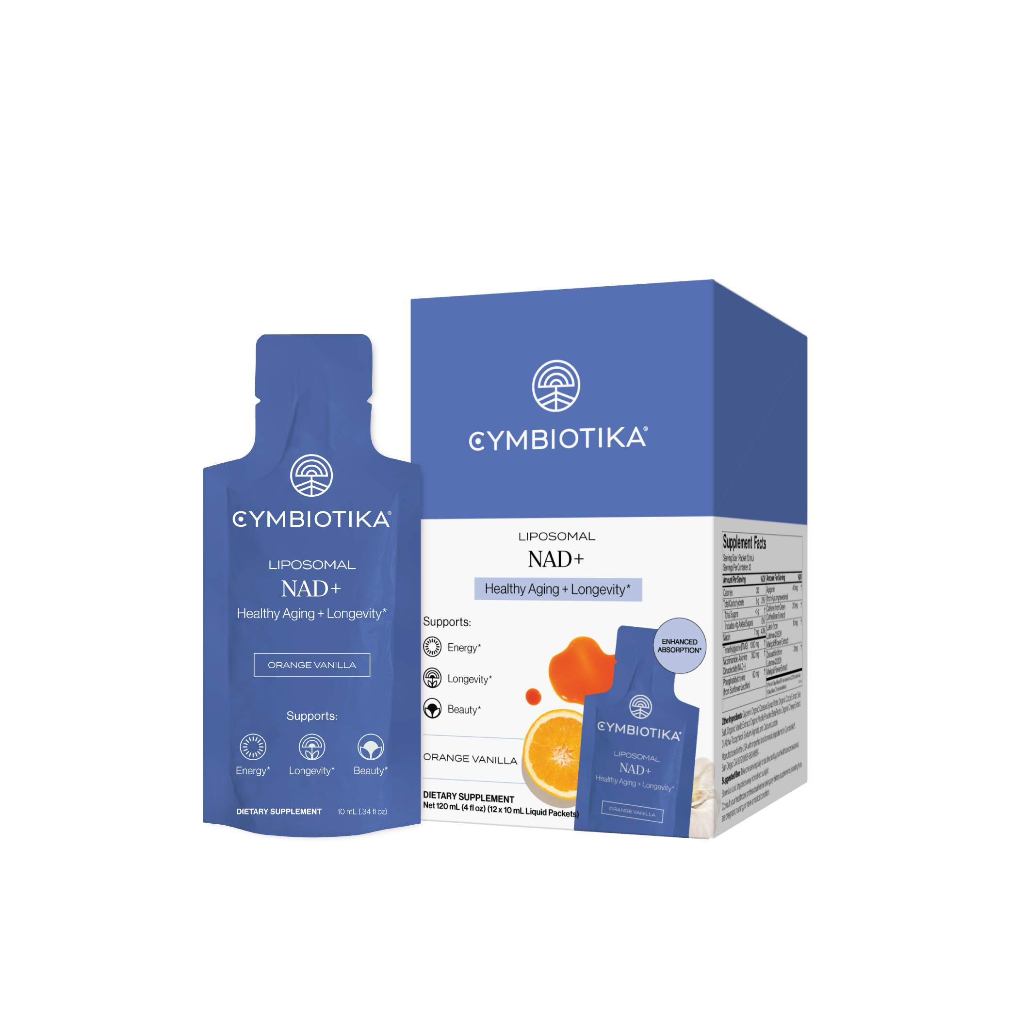 Liposomal NAD+ (12 Count): Default Title
