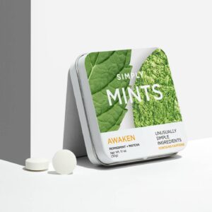 Simply Mints - Awaken (Caffeine) | Pack of Six