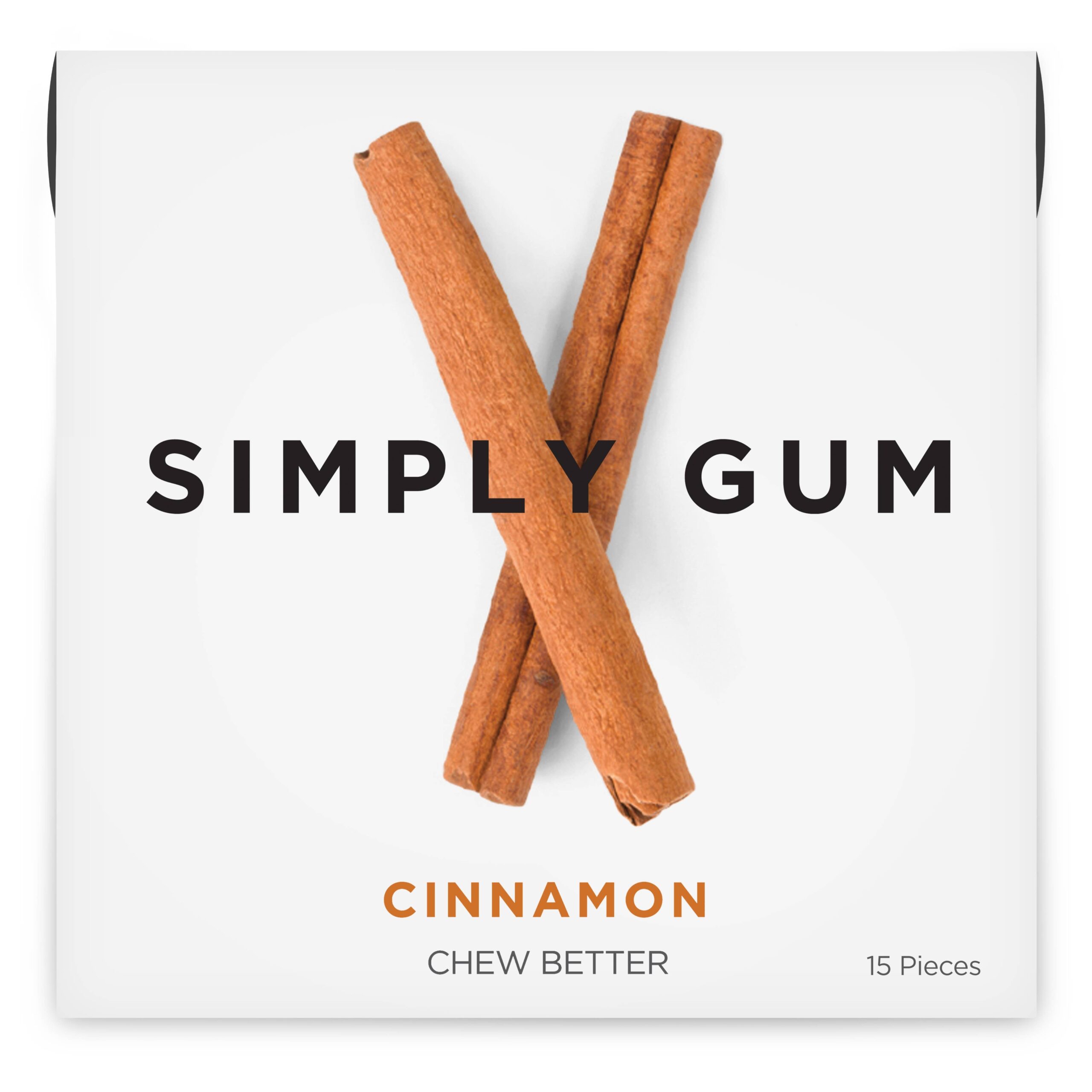 Cinnamon Chewing Gum - Natural + Plastic-Free | 12 Pack - Image 5