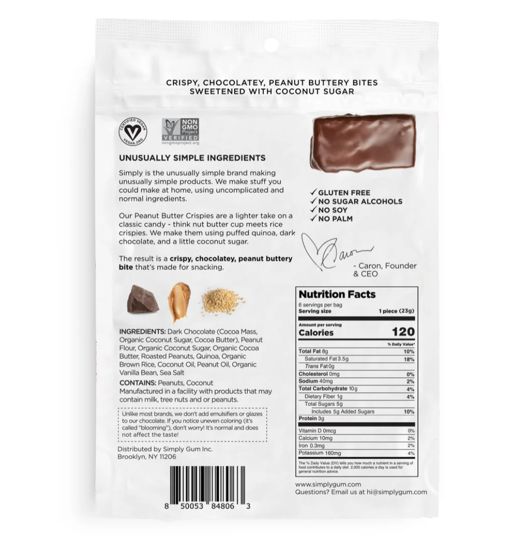 Peanut Butter Crispies (4.7 oz Bags) | Pack of Six - Image 6